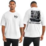 Men’s Oversized Cotton T-Shirt | French Terry Drop Shoulder Baggy Fit |