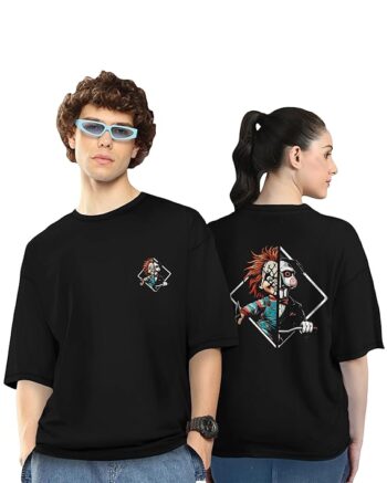 Impryo Couple T-Shirts Cotton | Oversized Tshirt for Men Women Love (Set of 2